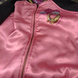 Girls 10/12 shopakins jacket